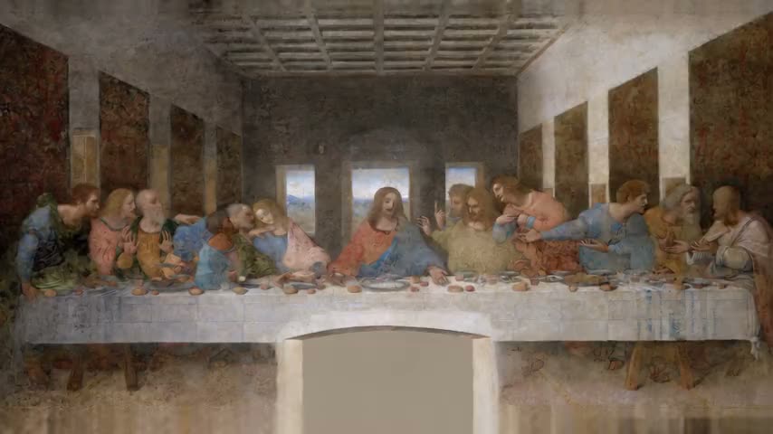 Leonardo da Vinci, Son Akşam Yemeği