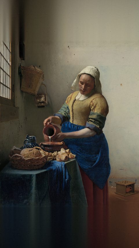 Johannes Vermeer, Sütçü Kız