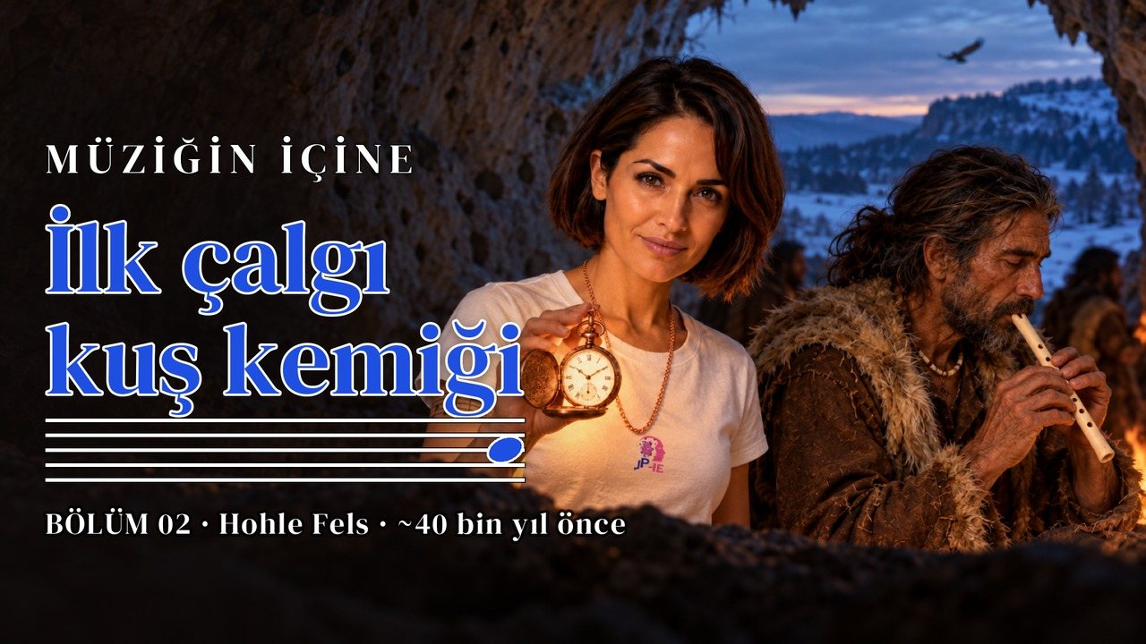 Müziğin İçine, bölüm 2: 40 bin yıllık flüt: ilk çalgı bir kuş kemiğinden