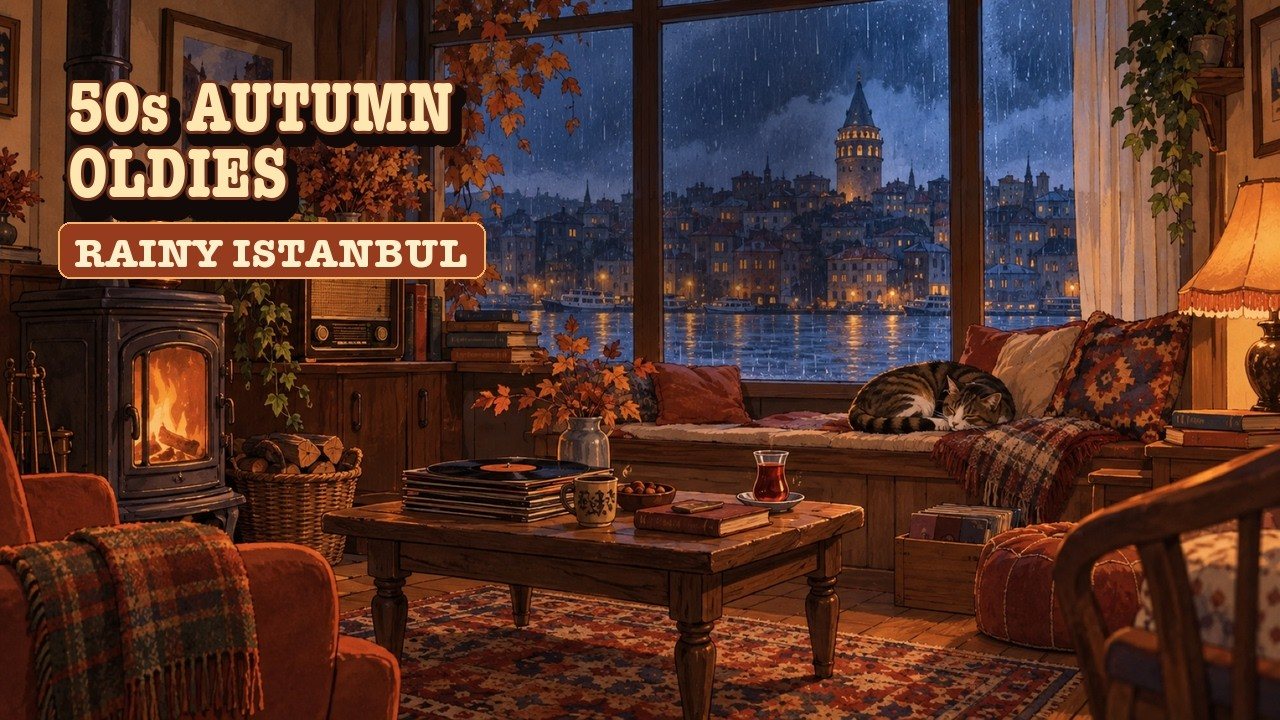 Another Room İstanbul: Uyku ve çalışma için yağmurlu bir İstanbul gecesi