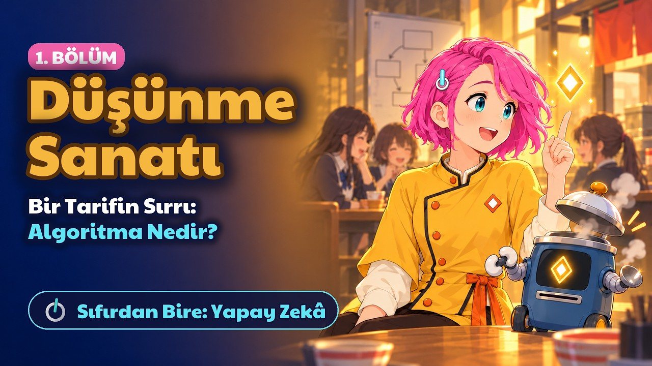 Sıfırdan Bire: Yapay Zekâ: Bir tarifin sırrı: Algoritma nedir?